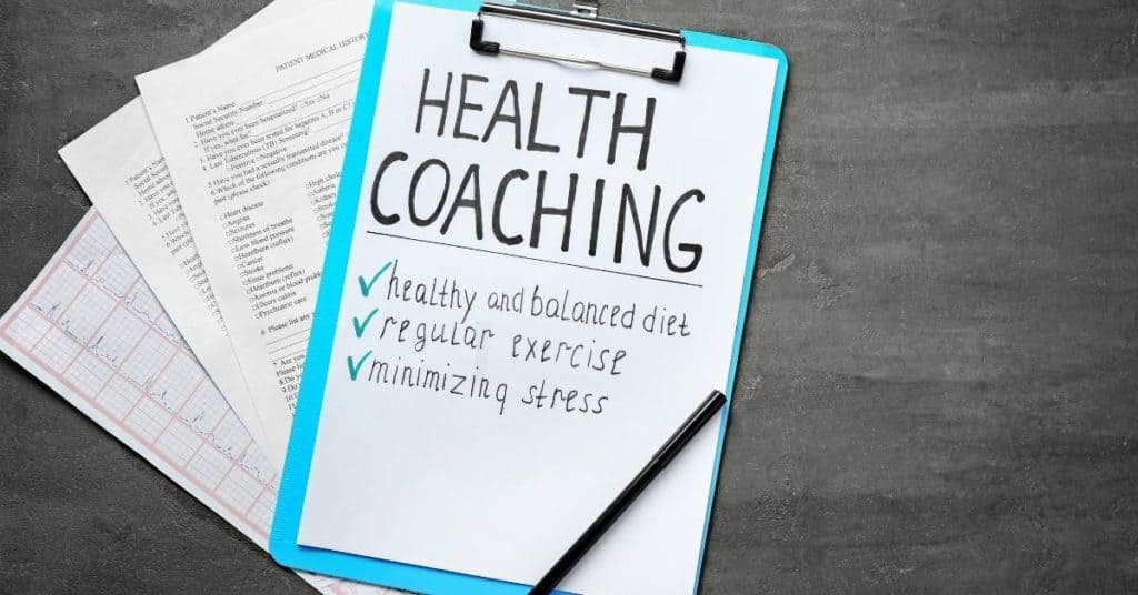 stress relief and weight loss with health coach