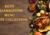 Thanksgiving Keto Menu Recipes