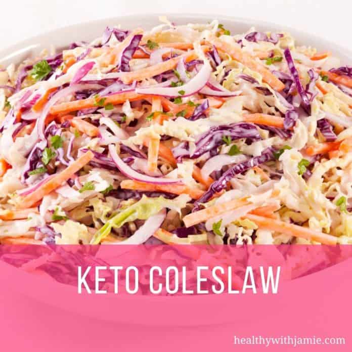 best keto coleslaw