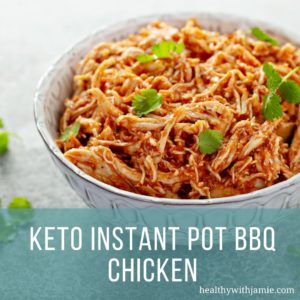 keto pulled bbq chicken instant pot