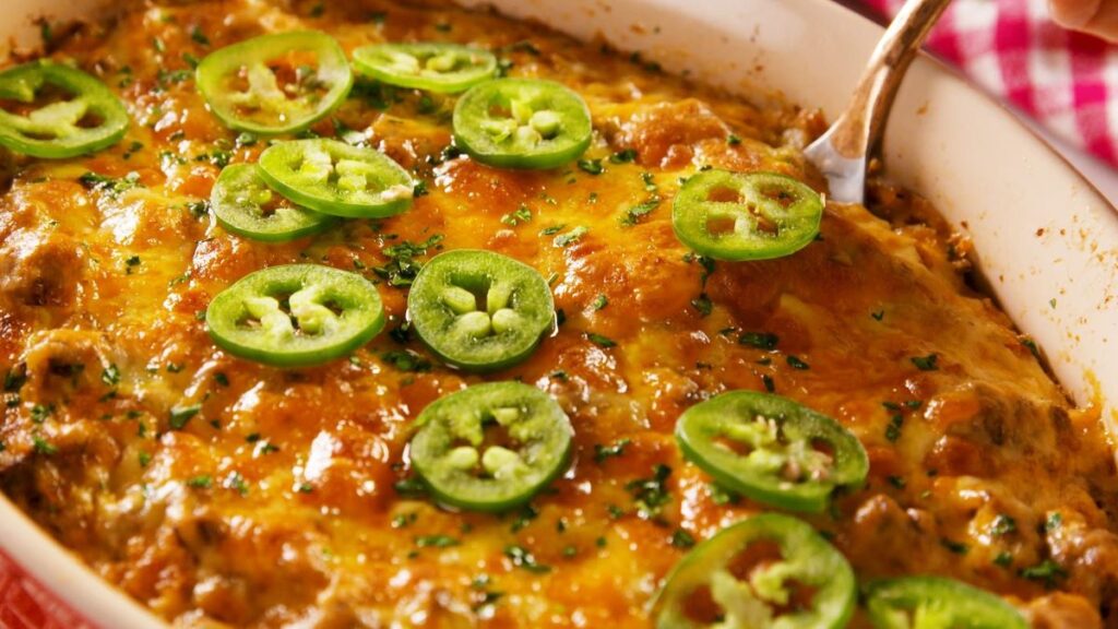 keto taco casserole